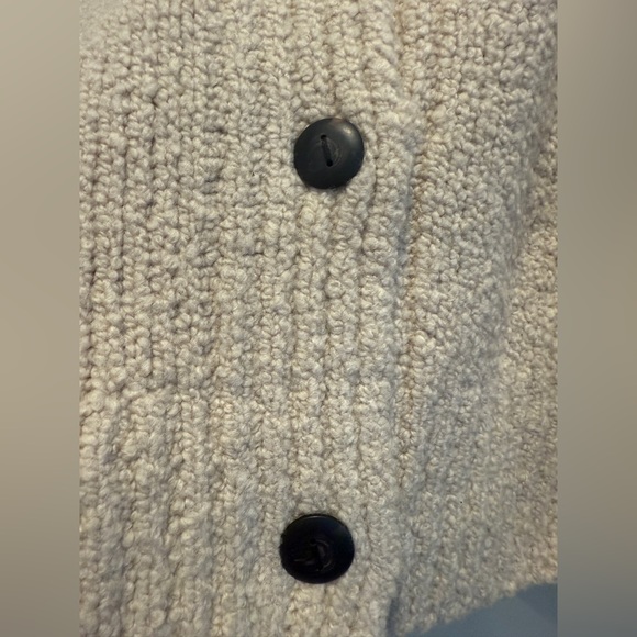 $425 VINCE Bouclé-Knit Wool-Blend Cardigan Sz L - Picture 10 of 12